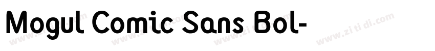 Mogul Comic Sans Bol字体转换